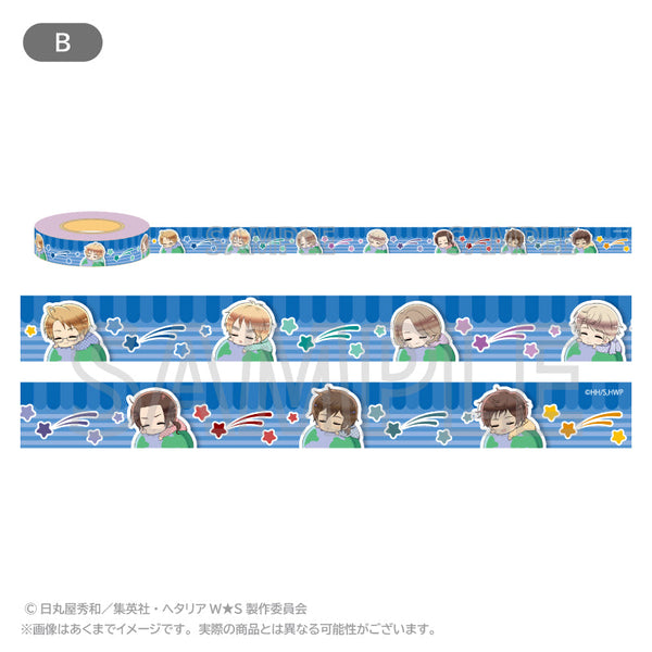 『ヘタリア World☆Stars』ふわみんマスキングテープ B